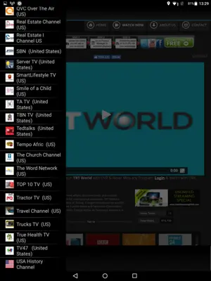 World TV online android App screenshot 15